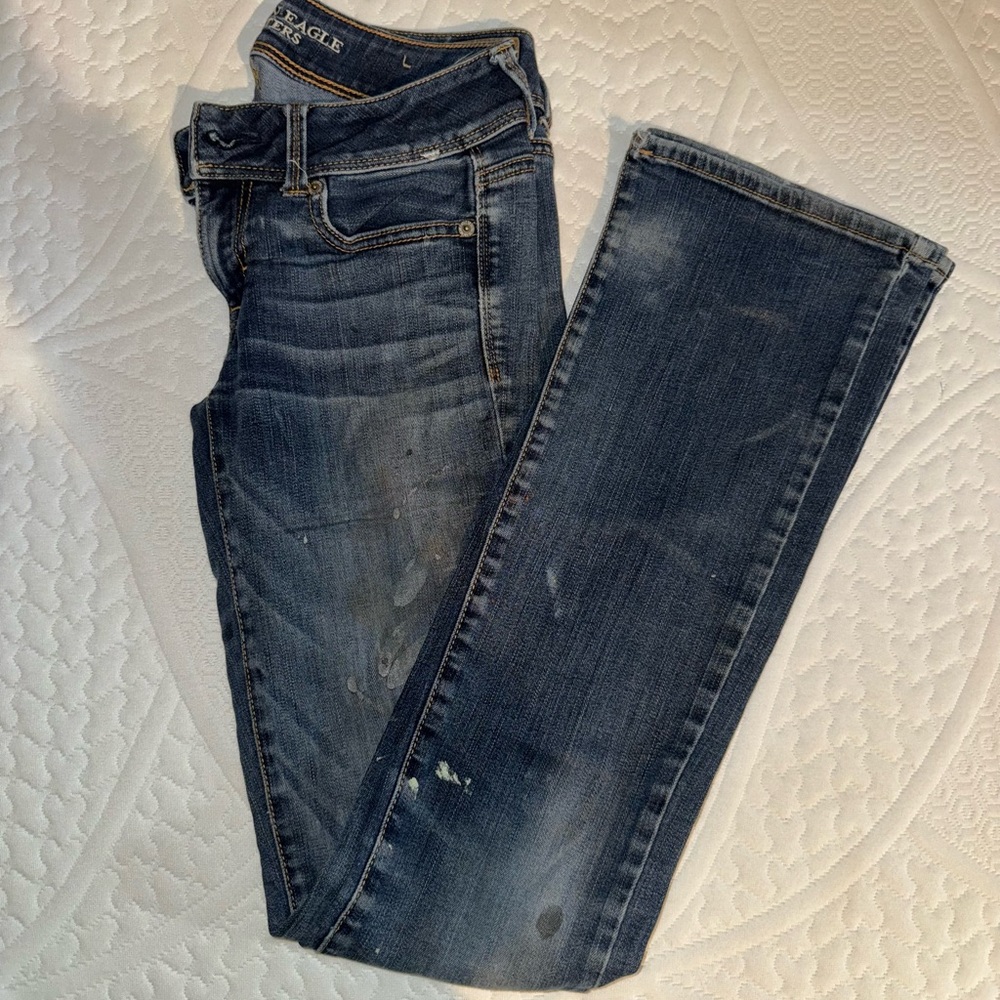 American Eagle Women's Blue Jeans